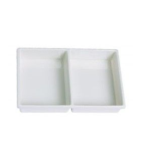 BANDEJA X-32- CON 2 COMPARTIMENTOS