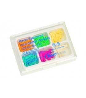 SET WEDGE, ASOORTED, PACK OF 100