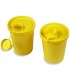 CONTAINERS OF USED NEEDLES YELLOW