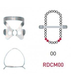 CLAMP SATIN STEEL N.00