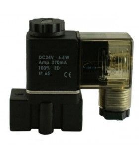 ELECTROVÁLVULA 2 VIAS N/C 1/8" 24 DC