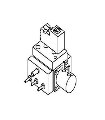 GRUPO DISTRIBUIDOR 1 MÓDULO CON ELECTROVÁLVULA